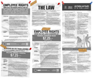 government supplied labor law posters